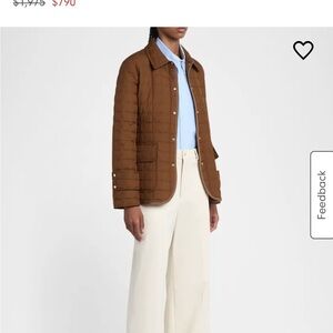 Moncler Brown Quilted Jacket